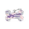 koiran nimilaatta camo iso luu pinkki nimilaatat.com